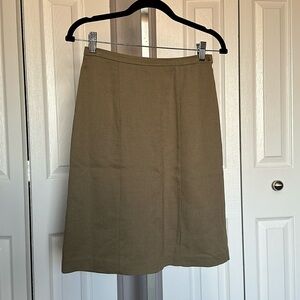 Coldwater Creek tan pencil skirt